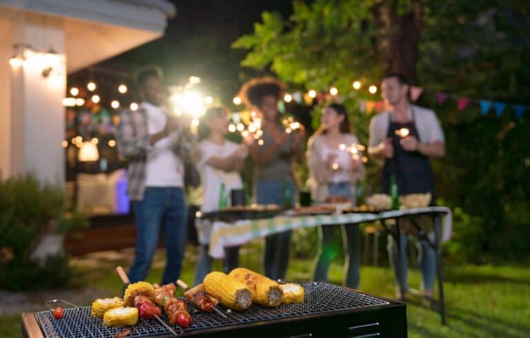 outdoor cooking ventilation