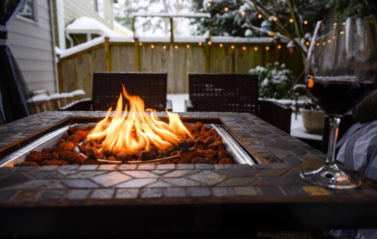 outdoor fire