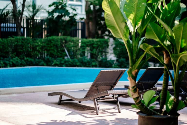 pool deck