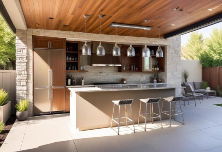 outdoor kitchens